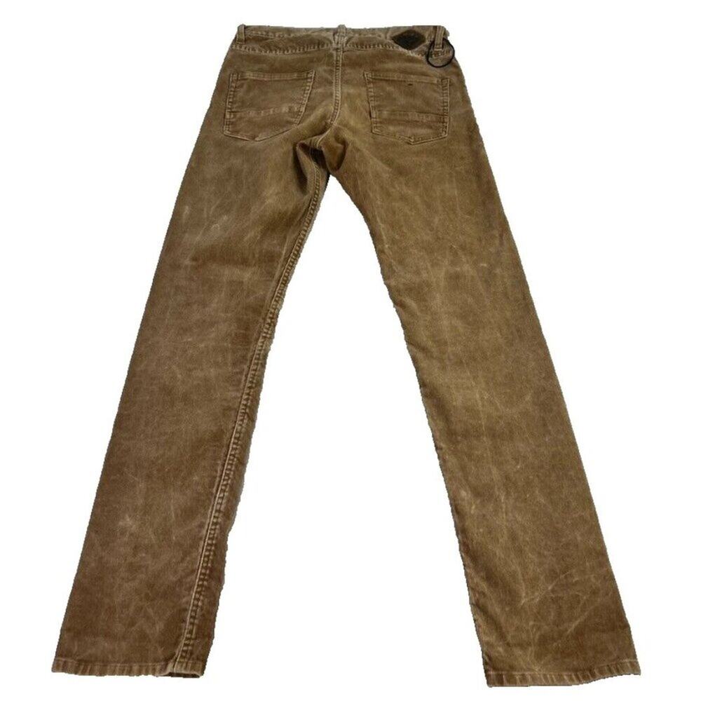 Quicksilver Jeans Pants Mens 28 Brown Straight Tapered Fit Corduroy - Picture 2 of 16